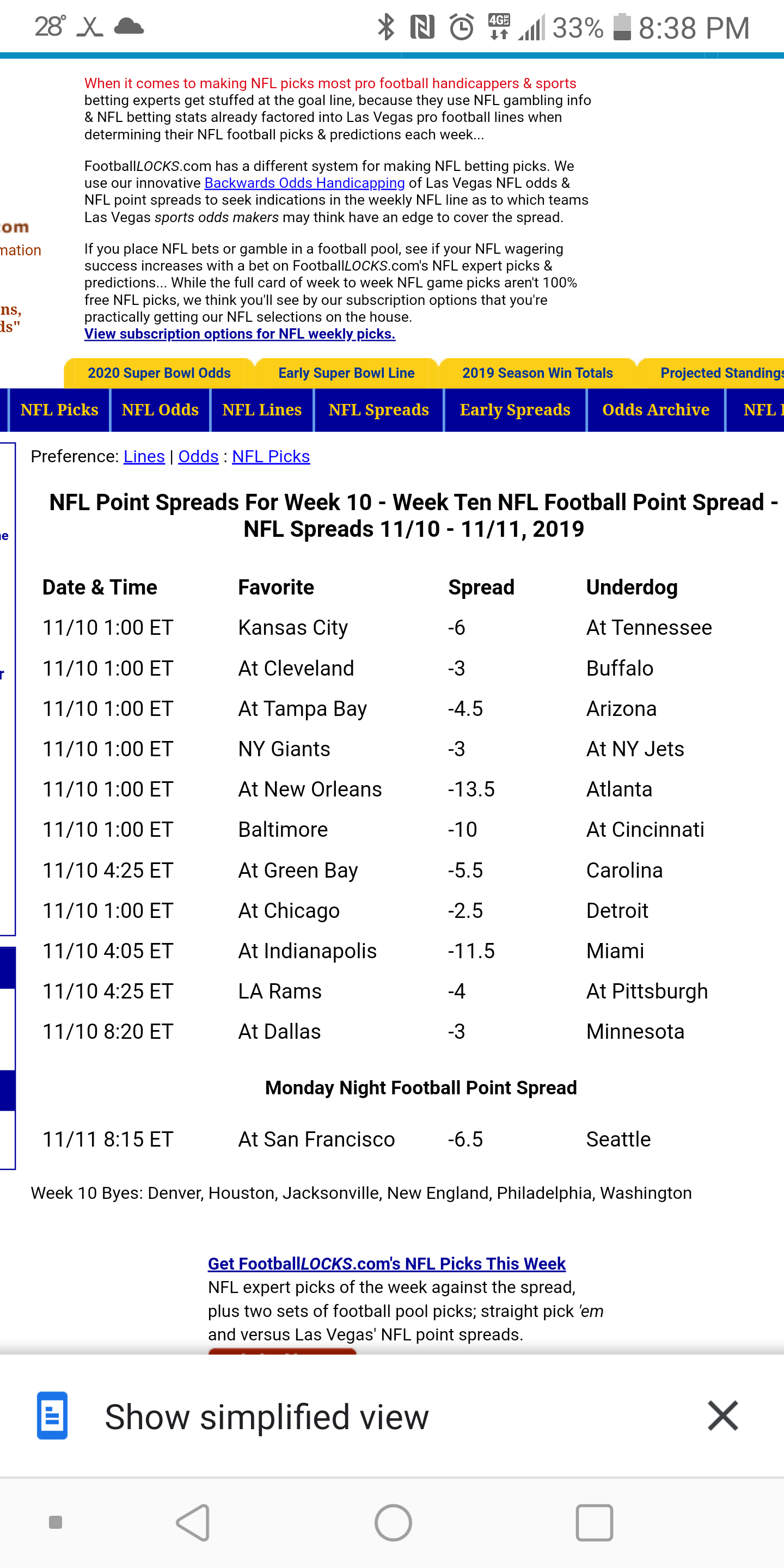 Picks